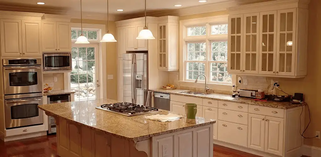 Custom cabinet door installation and kitchen upgrade in Columbia, SC