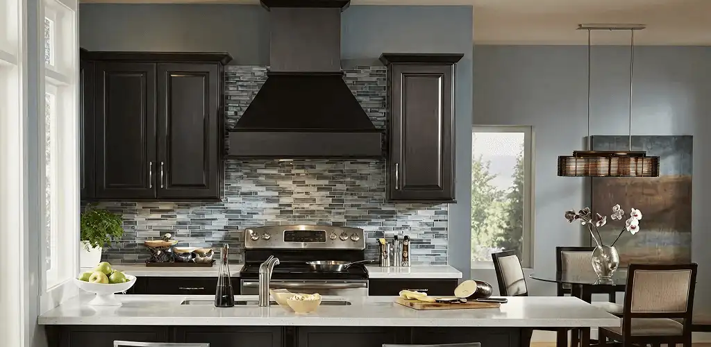 Kitchen cabinet painting and refinishing in a modern kitchen in Columbia, SC